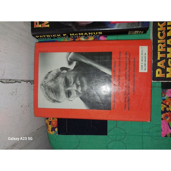 Patrick McManus Book Lot Of 5 - Picture 3 of 13